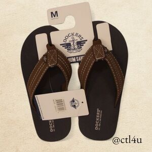Docker's Premium Kids Brown Sandals M 13/1